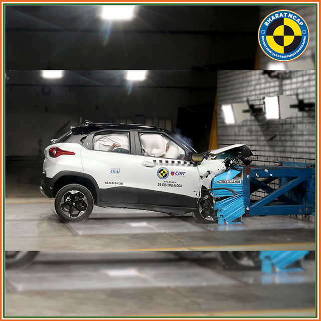 Tata Punch EV Receive Highest Safety score by Bharat NCAP